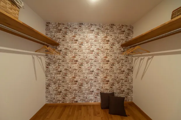 腰壁×黒板のあるカフェっぽナチュラルハウス