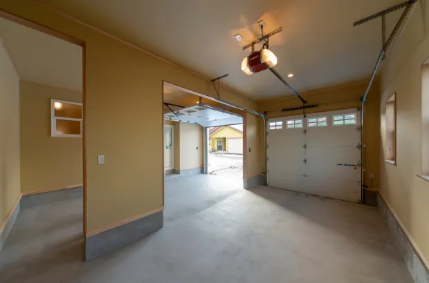 インナーガレージのある3LDK平屋