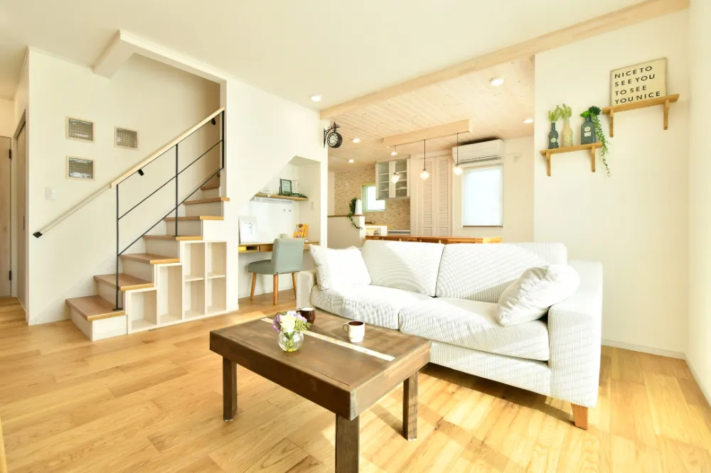 【リビング】魔法瓶のような保温力で実現した大空間