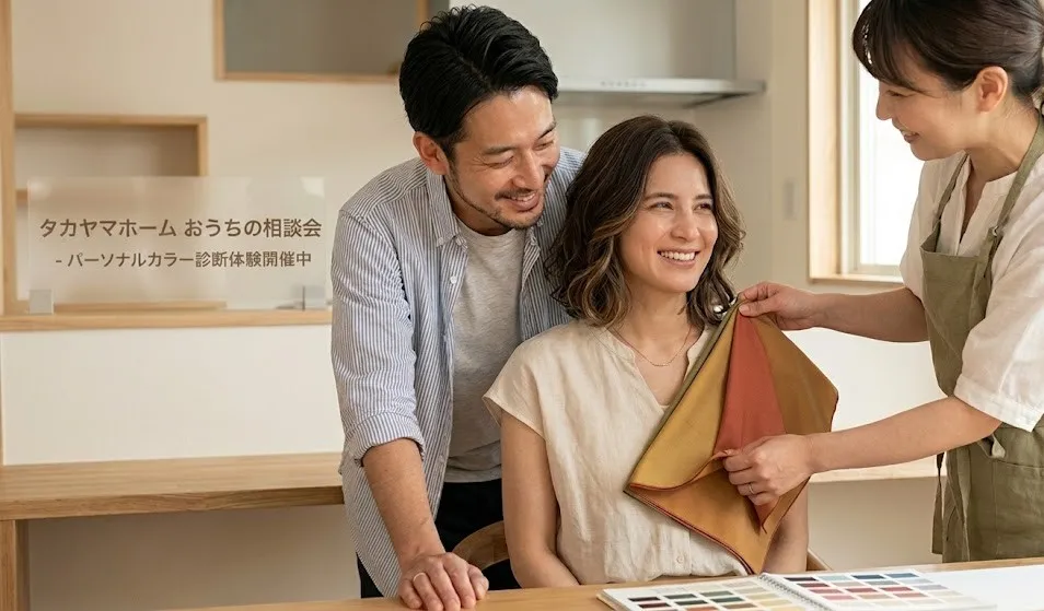 家づくり相談会、パーソナルカラー診断特別開催！