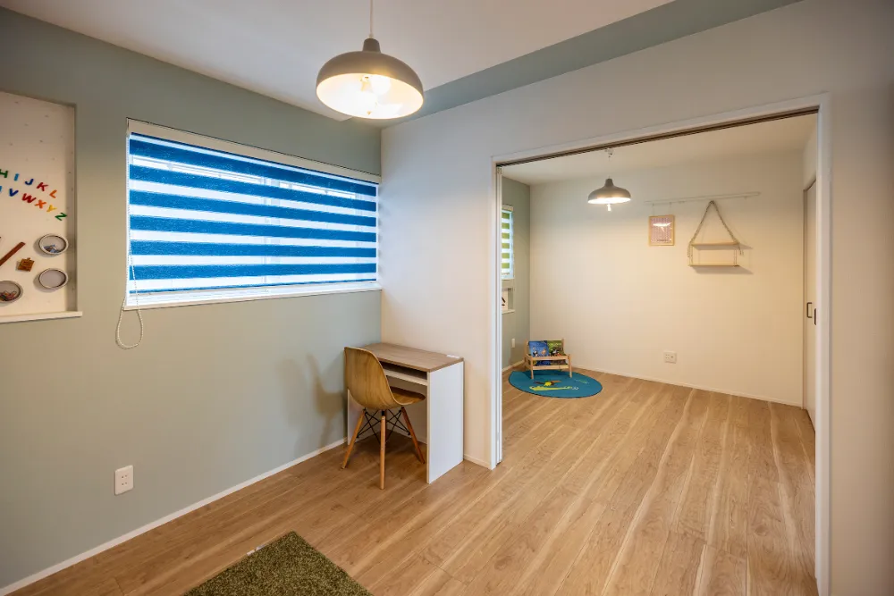 成長に寄り添う、優しい子供部屋