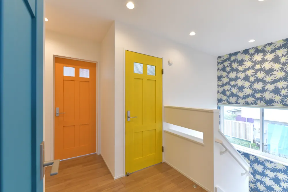 こだわりの建具カラー