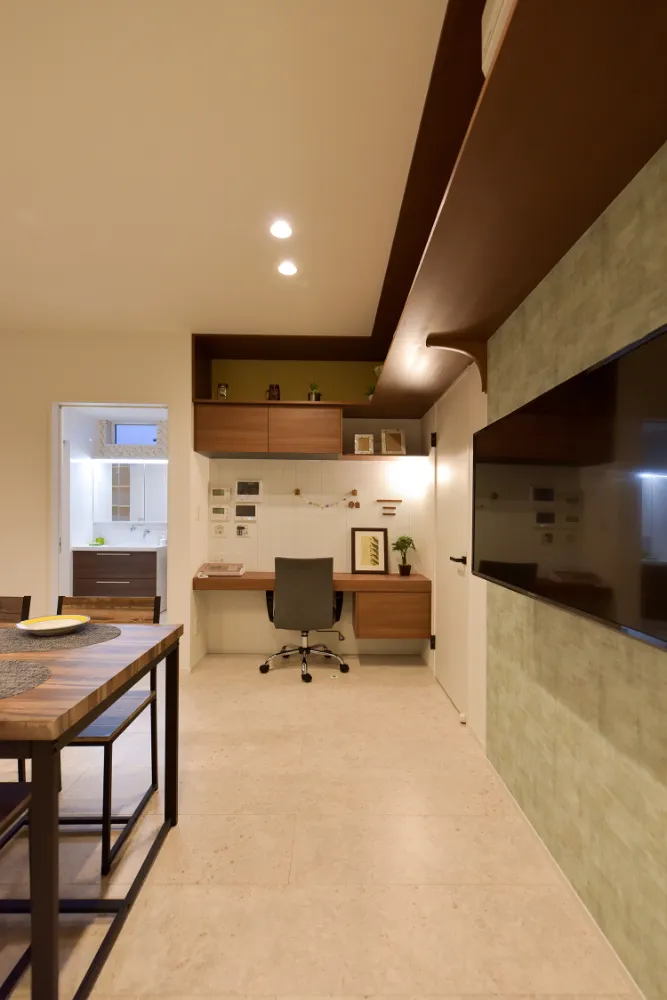 おもてなしが自然と楽しめる家