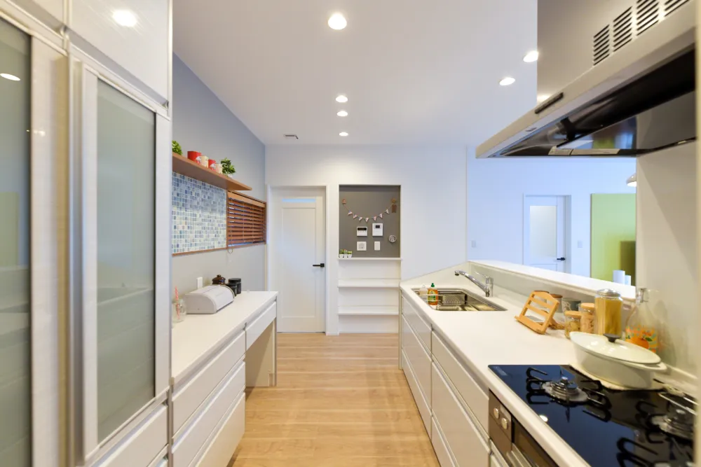 お気に入りに囲まれたキッチン