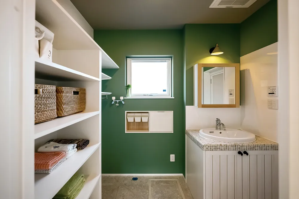 身支度が楽しくなる空間