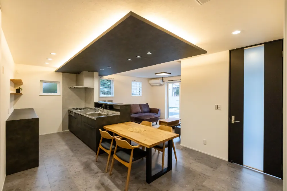 会話が自然と弾む落ち着いた空間