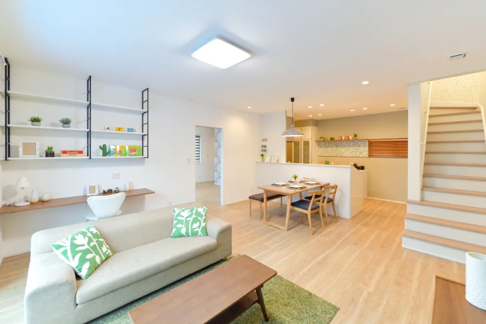 「つながり」をデザインしたリビング