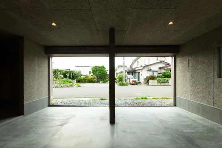 田の字型ゾーン、スクエアリビングの家