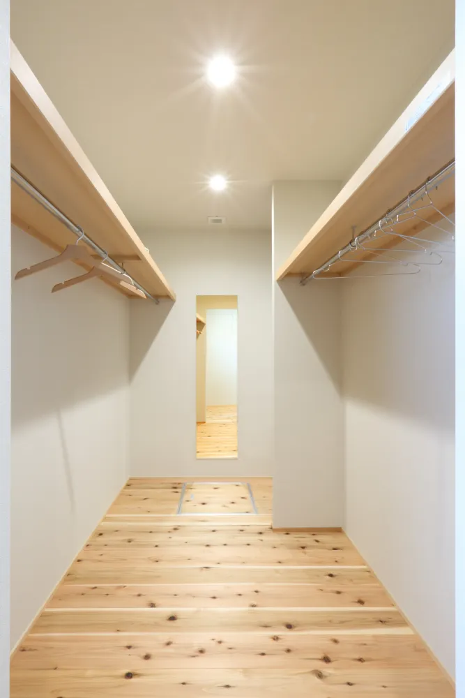 景色を楽しむ家