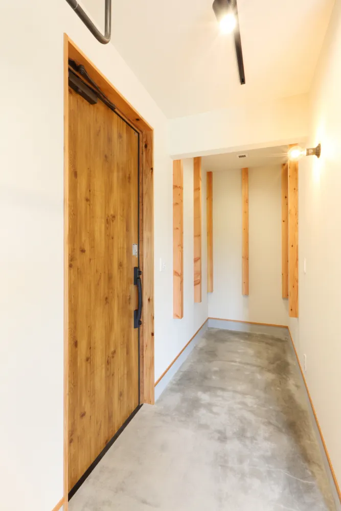 景色を楽しむ家