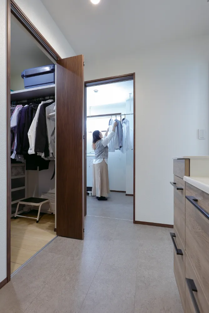 ウォークインクローゼット | クローゼット | ランドリールーム