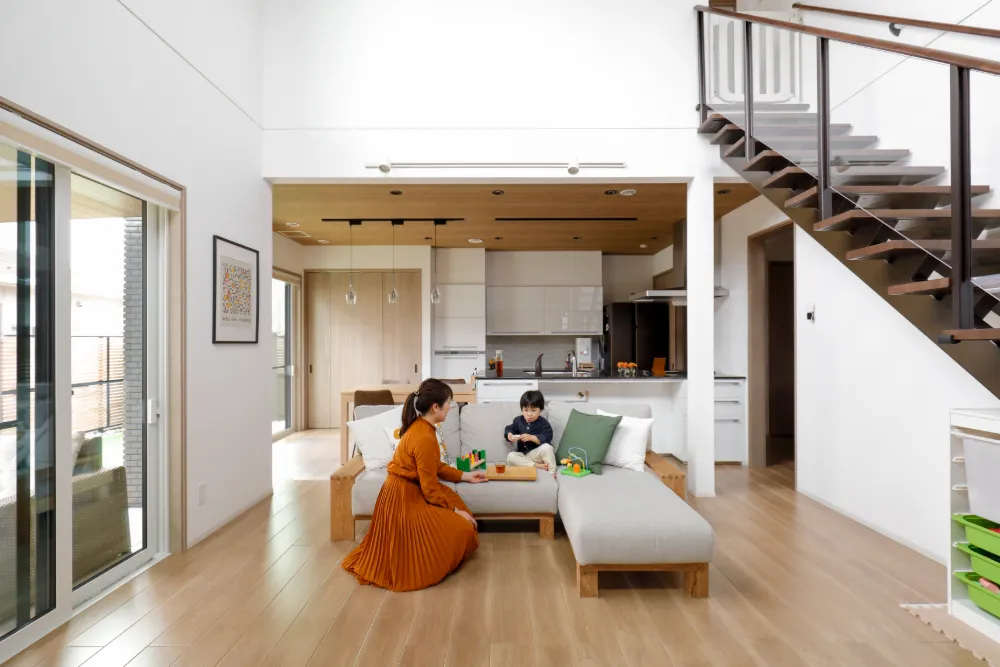 子どもも大人も毎日が快適。家事のしやすい動線にこだわった住まい