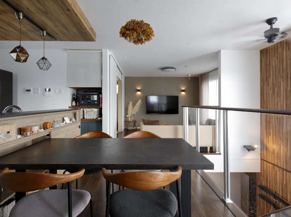 こだわり抜いた２階リビングの住まい