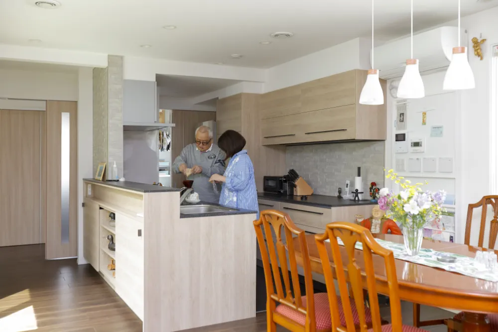 シニアに優しい快適な平屋の住まい