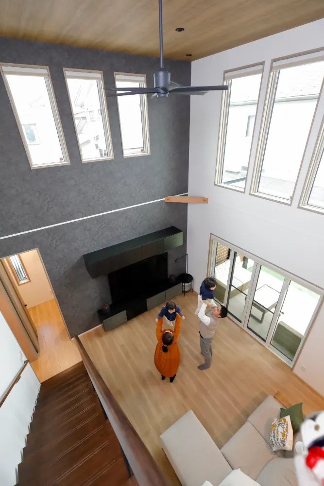 子どもも大人も毎日が快適。家事のしやすい動線にこだわった住まい