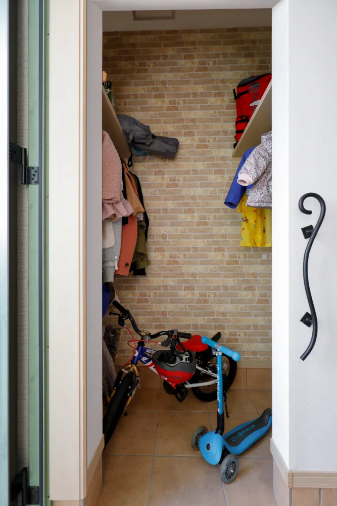 リビングを家の中心に。家族とのつながりを考えたお家