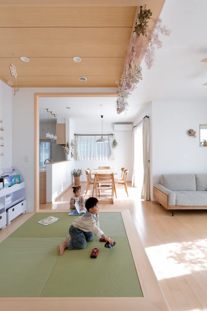 リビング｜畳コーナー