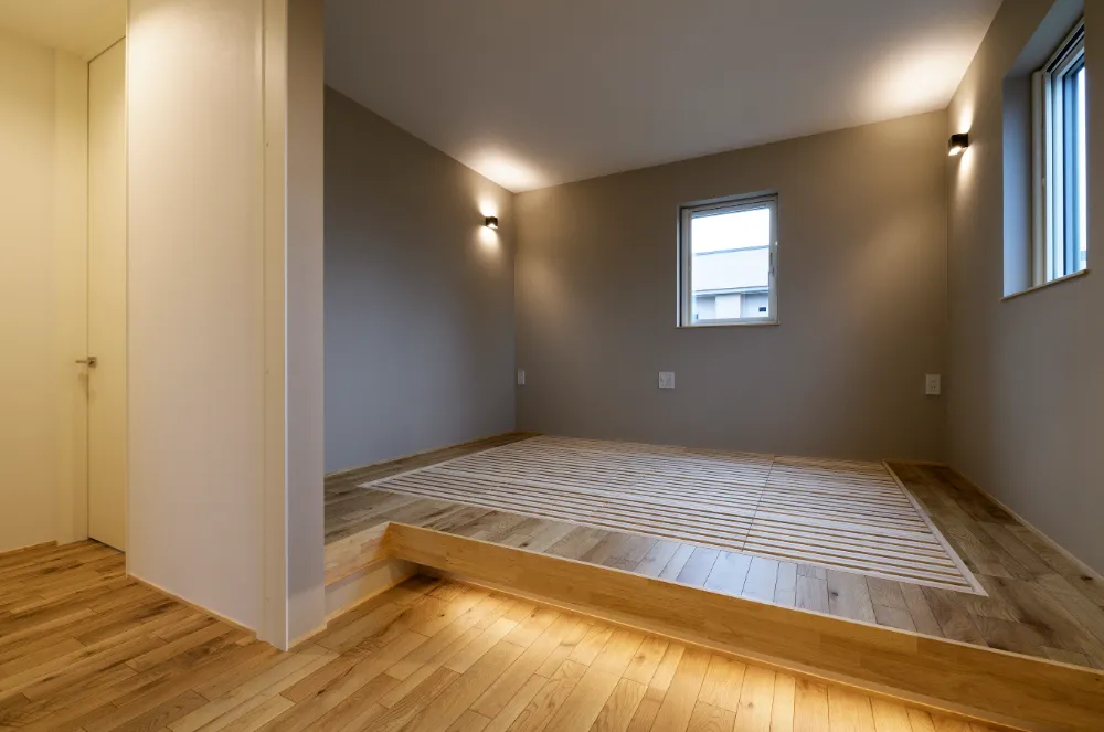 優しい光を取り込む家