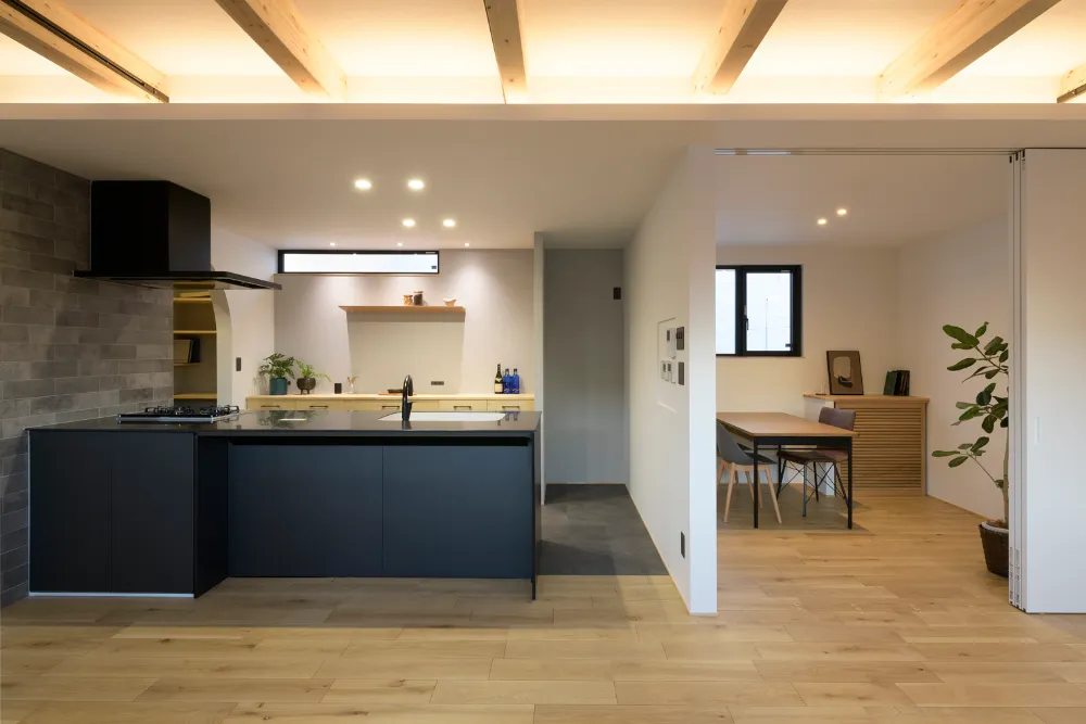 キッチン、洋室