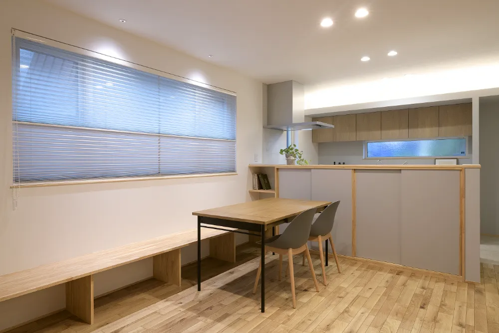 優しい光を取り込む家