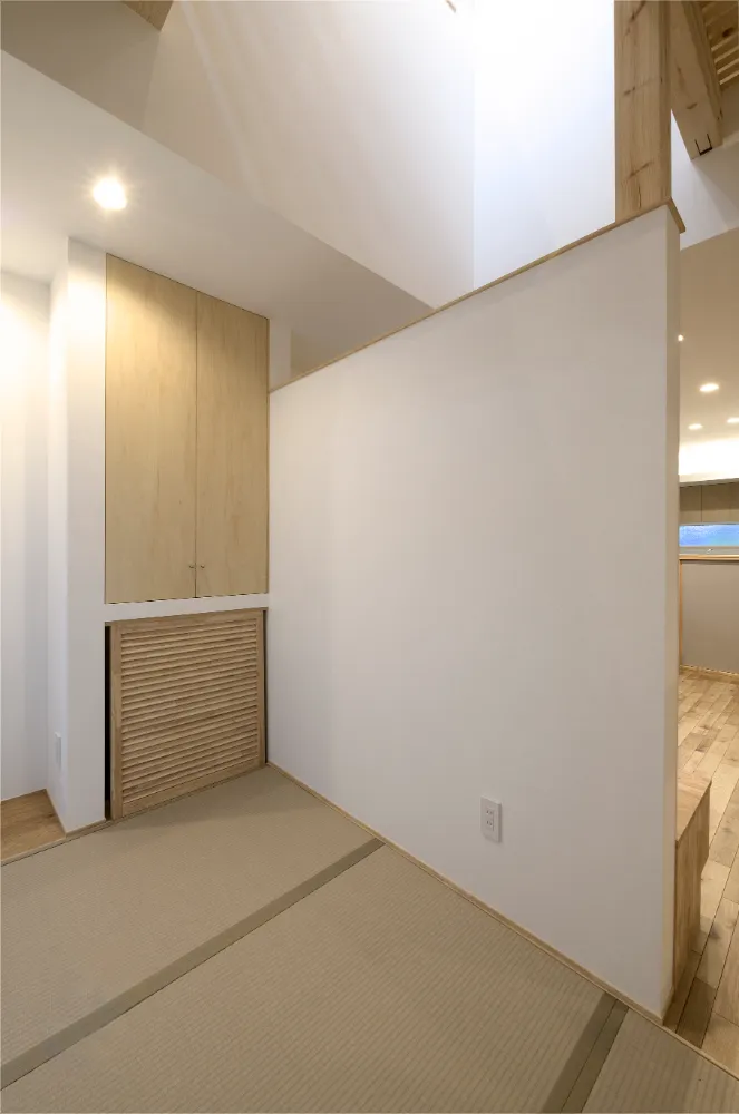 優しい光を取り込む家