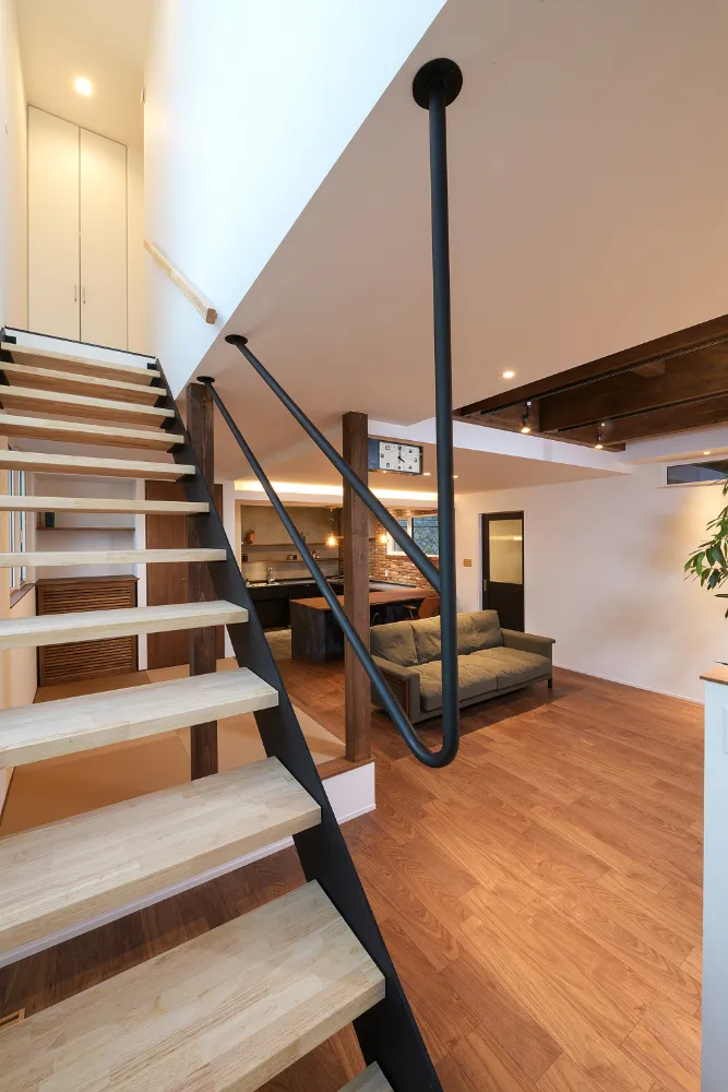 家族の好きを詰め込んだガレージハウス