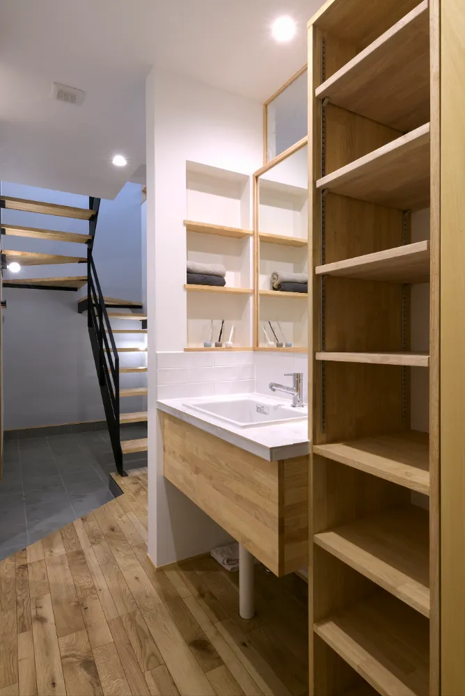 優しい光を取り込む家