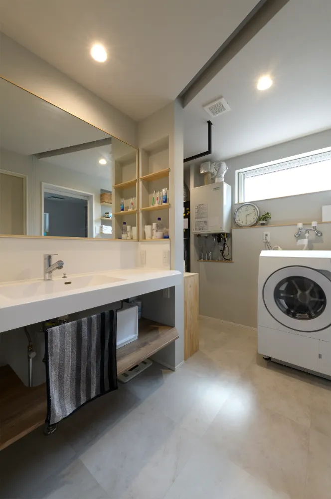 洗面、ランドリースペース