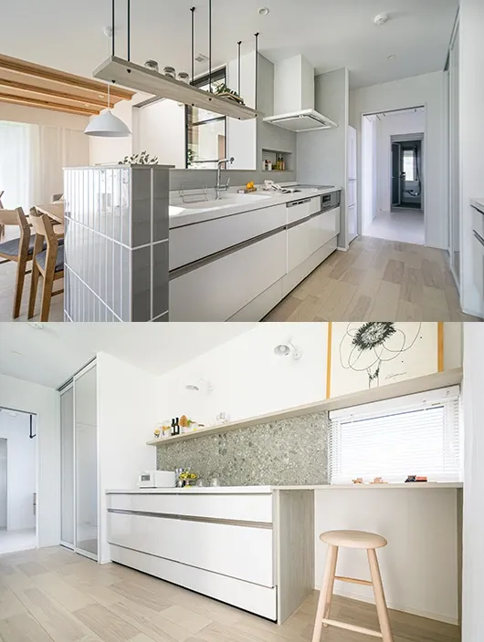 風と光を取り込む工夫を凝らした間取りと構造の、暮らしやすさを追求した家