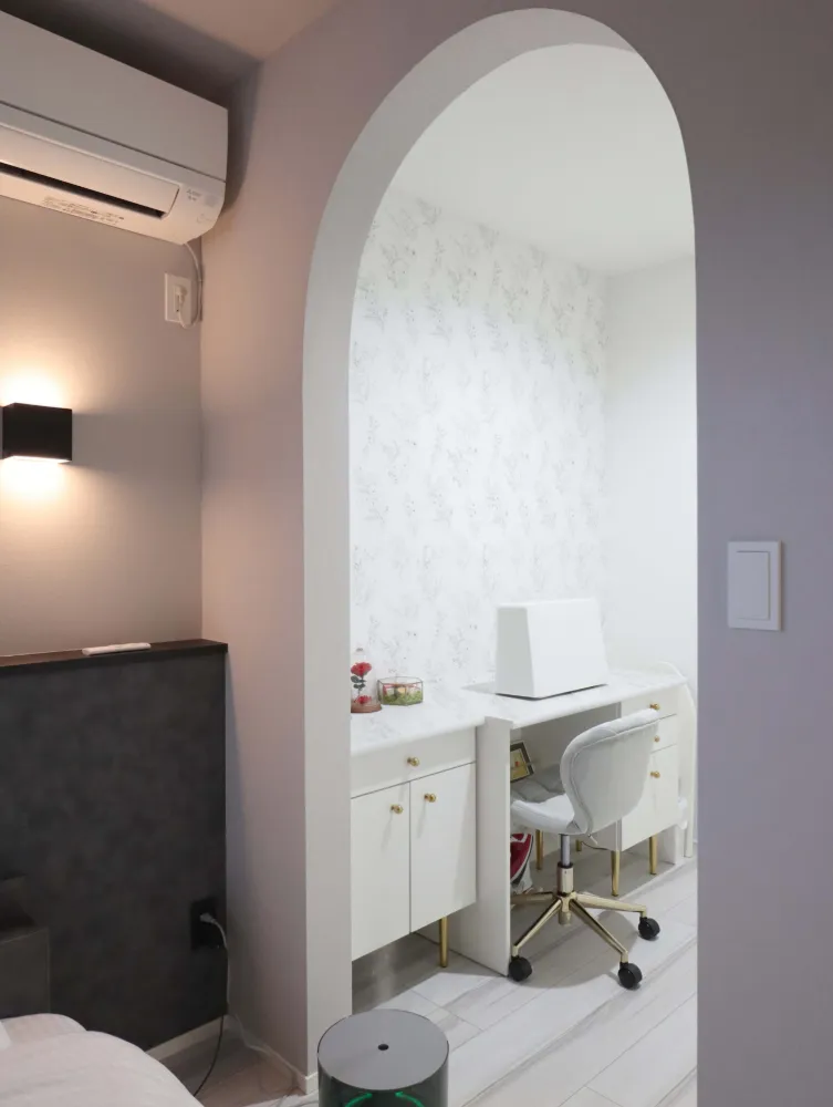 生活感を隠すスタイリッシュなブラック収納