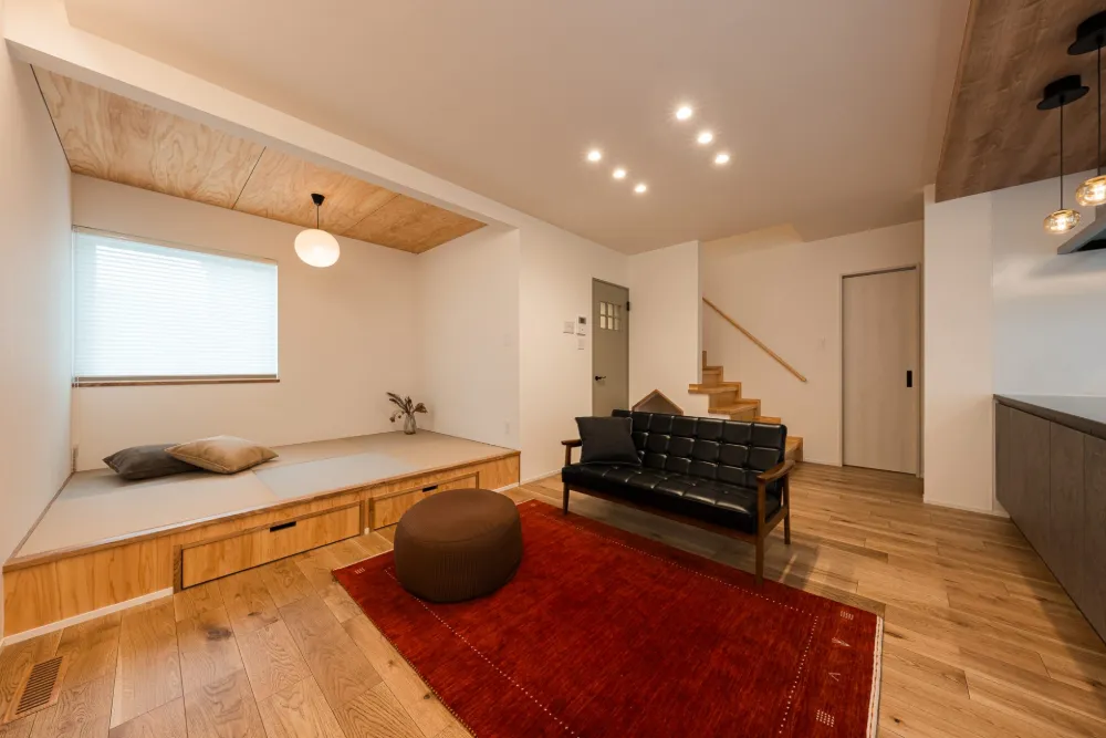 ちょっと休憩したいとき、来客の宿泊場所としてなど、目的によって使い分け可能