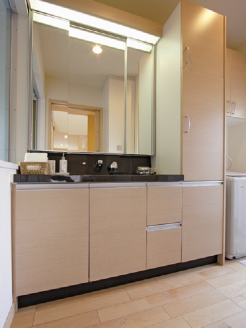 機能美を優先させたサニタリー