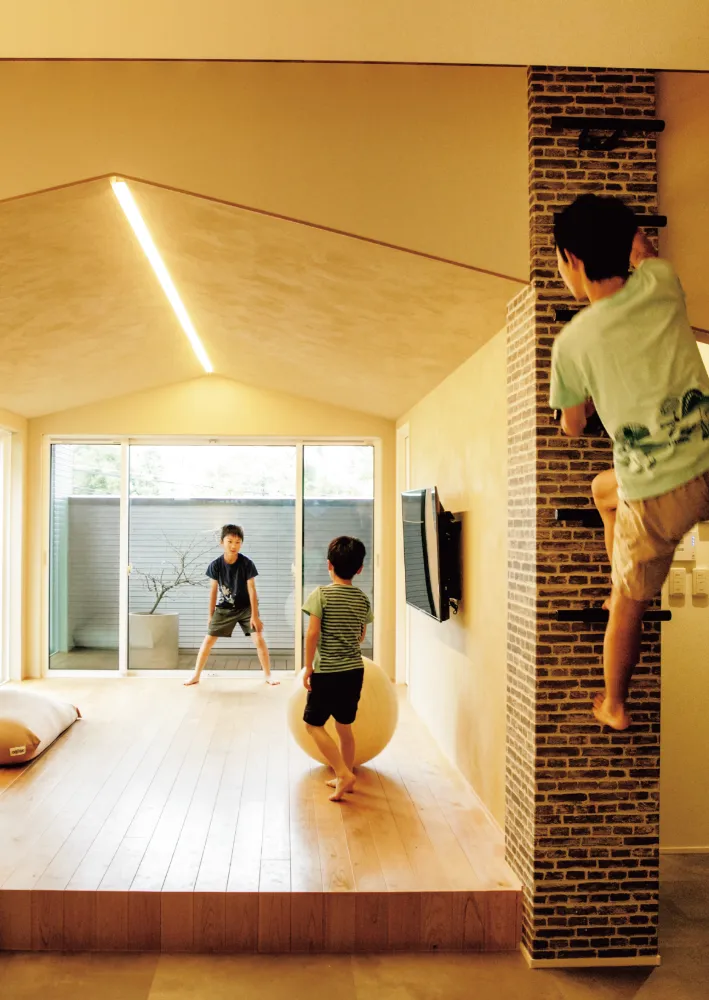 家の中に小さな「家」がある設計