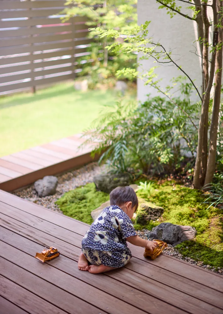 家族の時間を豊かに彩るデッキ